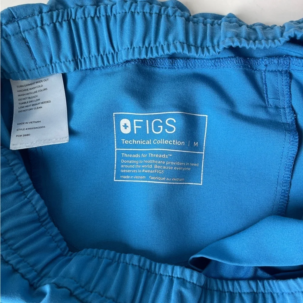 FIGS Men’s Tansen Jogger Royal Blue Scrub Pants